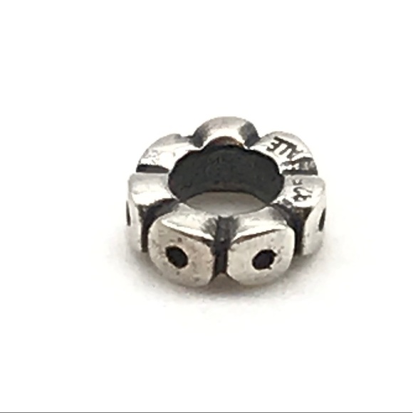 Pandora Sterling Silver Retired Simple Spacer Charm - Picture 1 of 3
